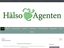 Tablet Screenshot of halsoagenten.se